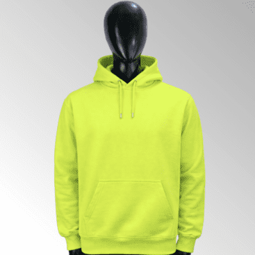 High-visibility hoodies with reflective strips for industrial and outdoor workwear